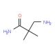 3-Amino-2,2-dimethylpropanamide (CAS 324763-51-1) - chemical structure image
