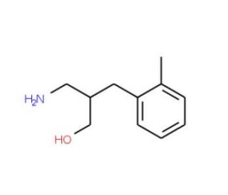 3-amino-2-(2-methylbenzyl)propan-1-ol - chemical structure image
