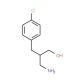 3-amino-2-(4-chlorobenzyl)propan-1-ol - chemical structure image