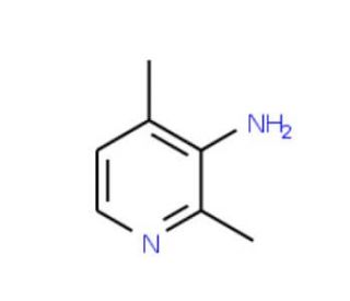 3-Amino-2,4-dimethylpyridine (CAS 1073-21-8) - chemical structure image