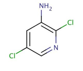 3-Amino-2,5-dichloropyridine (CAS 78607-32-6) - chemical structure image