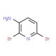 3-Amino-2,6-dibromopyridine (CAS 39856-57-0) - chemical structure image