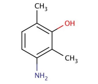 3-amino-2,6-dimethylphenol (CAS 6994-64-5) - chemical structure image