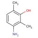 3-amino-2,6-dimethylphenol (CAS 6994-64-5) - chemical structure image