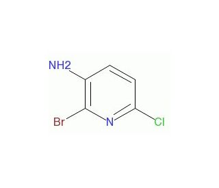 3-Amino-2-bromo-6-chloropyridine (CAS 1050501-88-6) - chemical structure image