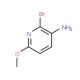 3-Amino-2-bromo-6-methoxypyridine (CAS 135795-46-9) - chemical structure image