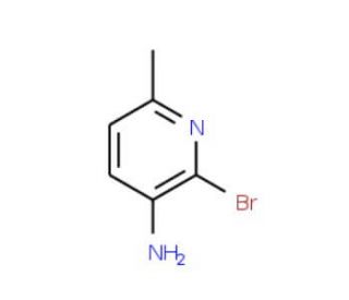 3-Amino-2-bromo-6-picoline (CAS 126325-53-9) - chemical structure image