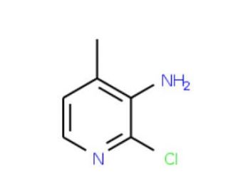 3-Amino-2-chloro-4-methylpyridine (CAS 133627-45-9) - chemical structure image