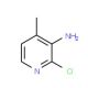 3-Amino-2-chloro-4-methylpyridine (CAS 133627-45-9) - chemical structure image