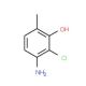 3-Amino-2-chloro-6-methylphenol (CAS 84540-50-1) - chemical structure image
