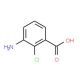 3-Amino-2-chlorobenzoic acid (CAS 108679-71-6) - chemical structure image
