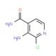 3-Amino-2-chloroisonicotinamide (CAS 342899-34-7) - chemical structure image