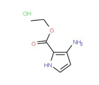 3-Amino-2-ethoxycarbonylpyrrole HCl (CAS 252932-49-3) - chemical structure image