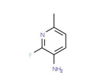 3-Amino-2-fluoro-6-methyl pyridine (CAS 374633-34-8) - chemical structure image