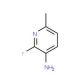 3-Amino-2-fluoro-6-methyl pyridine (CAS 374633-34-8) - chemical structure image
