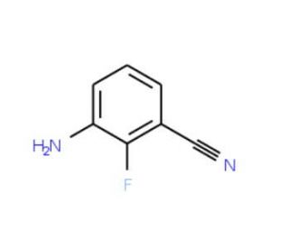 3-Amino-2-fluorobenzonitrile (CAS 873697-68-8) - chemical structure image