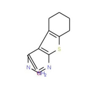 3-Amino-2-methyl-5,6,7,8-tetrahydro-3H-benzo[4,5]thieno[2,3-d]pyrimidin-4-one (CAS 43088-52-4) - chemical structure image