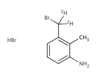 3-Amino-2-methyl-benzyl-d2 Bromide Hydrobromide - chemical structure image