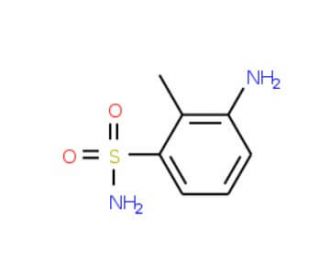 3-amino-2-methylbenzene-1-sulfonamide - chemical structure image