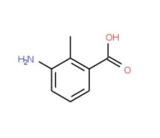 3-Amino-2-methylbenzoic acid (CAS 52130-17-3) - chemical structure image
