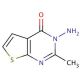 3-amino-2-methylthieno[2,3-d]pyrimidin-4(3H)-one - chemical structure image