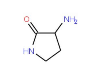 3-Amino-2-pyrrolidinone (CAS 2483-65-0) - chemical structure image