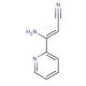 3-Amino-3-(2-pyridinyl)acrylonitrile (CAS 55330-52-4) - chemical structure image