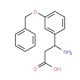 3-Amino-3-[3-(benzyloxy)phenyl]propanoic acid (CAS 299439-16-0) - chemical structure image