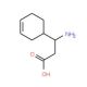 3-Amino-3-(3-cyclohexenyl)propanoic acid (CAS 40125-69-7) - chemical structure image