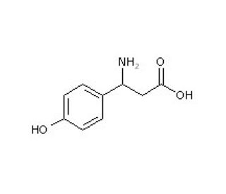3-Amino-3-(4-hydroxyphenyl)propanoic acid (CAS 6049-54-3) - chemical structure image