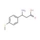 3-Amino-3-[4-(methylsulfanyl)phenyl]propanoic acid (CAS 412925-13-4) - chemical structure image