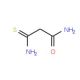 3-amino-3-thioxopropanamide (CAS 72410-06-1) - chemical structure image