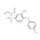 3-amino-4-(4-bromophenoxy)-N,N-diethylbenzenesulfonamide - chemical structure image