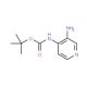 3-Amino-4-(Boc-amino)pyridine (CAS 183311-28-6) - chemical structure image