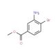 3-Amino-4-bromobenzoic acid methyl ester (CAS 46064-79-3) - chemical structure image