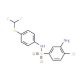 3-Amino-4-chloro-N-(4-difluoromethylsulfanyl-phenyl)-benzenesulfonamide - chemical structure image