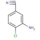 3-Amino-4-chlorobenzonitrile (CAS 53312-79-1) - chemical structure image