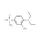 3-amino-4-(diethylamino)benzenesulfonamide (CAS 41893-78-1) - chemical structure image