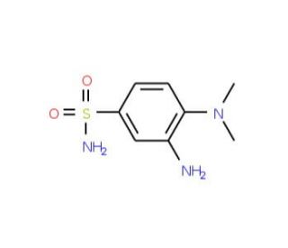 3-amino-4-(dimethylamino)benzenesulfonamide - chemical structure image