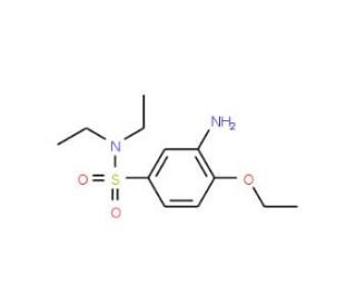 3-amino-4-ethoxy-N,N-diethylbenzenesulfonamide - chemical structure image