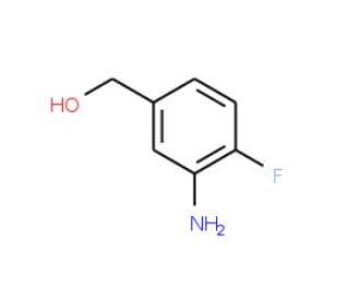 (3-Amino-4-fluorophenyl)methanol - chemical structure image