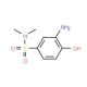 3-amino-4-hydroxy-N,N-dimethylbenzenesulfonamide (CAS 24962-75-2) - chemical structure image
