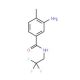 3-amino-4-methyl-N-(2,2,2-trifluoroethyl)benzamide - chemical structure image