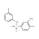 3-Amino-4-methyl-N-m-tolyl-benzenesulfonamide - chemical structure image