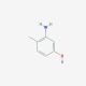 3-Amino-4-methylphenol (CAS 2836-00-2) - chemical structure image
