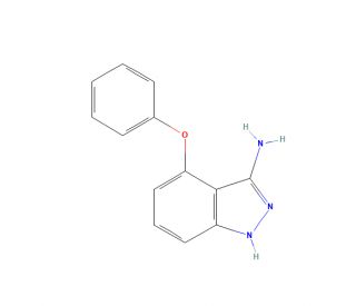 3-Amino-4-phenoxy-1H-indazole (CAS 816454-31-6) - chemical structure image