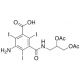 3-Amino-5-[[[2,3-bis(acetyloxy)propyl]amino]carbonyl]-2,4,6-triiodo-benzoic acid - chemical structure image