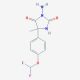 3-Amino-5-(4-difluoromethoxy-phenyl)-5-methyl-imidazolidine-2,4-dione - chemical structure image