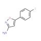 3-Amino-5-(4-fluorophenyl)isoxazole - chemical structure image