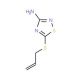 3-Amino-5-allylthio-1,2,4-thiadiazole (CAS 60093-12-1) - chemical structure image